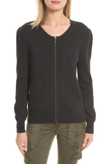 Women's Joie Nasira Wool & Cashmere Cardigan - Grey