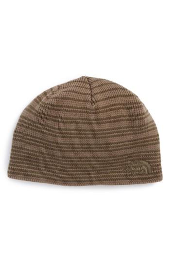 Men's The North Face Bones Fleece Lined Beanie - Brown
