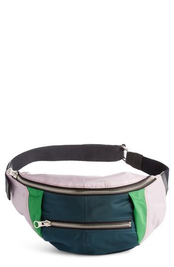 Isabel Marant Noomi Nylon Fanny Pack - Blue