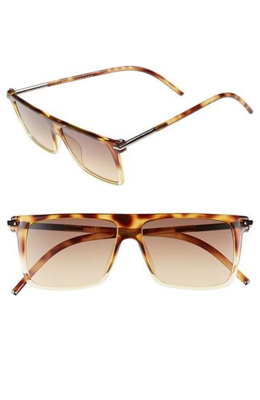 Women's Marc Jacobs 55mm Sunglasses - Havana/ Brown/ Yellow