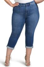 Women's Curves 360 By Nydj Slim Straight Crop Jeans