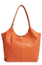 Frye Naomi Leather Shoulder Bag - Orange