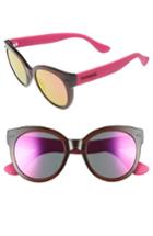 Women's Havaianas 52mm Cat-eye Sunglasses - Brown Pink