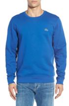 Men's Lacoste 'sport' Crewneck Sweatshirt (m) - Blue