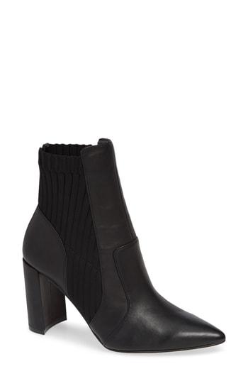 Women's Sole Society Salmay Sock Bootie M - Black