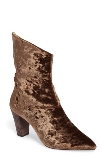 Women's Free People Moonlight Velvet Bootie