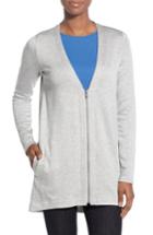 Women's Eileen Fisher V-neck Cardigan - Grey