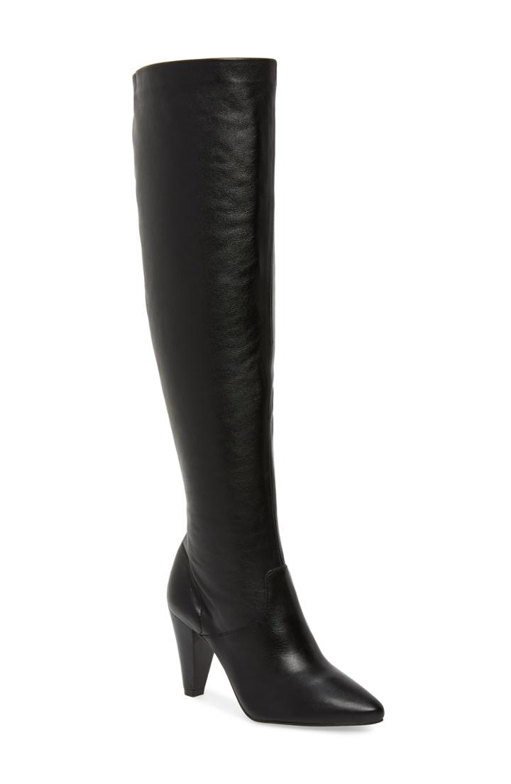 Women's Lust For Life California Over The Knee Boot .5 M - Black