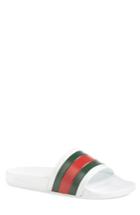 Men's Gucci 'pursuit '72 Slide' Sandal Us / 10uk - White