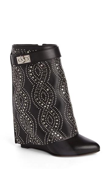 Women's Givenchy Studded Shark Tooth Pant Leg Bootie