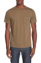 Men's A.p.c. Road Pocket T-shirt - Green