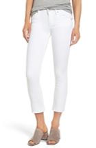 Women's Hudson Jeans Bailee Crop Baby Bootcut Jeans - White