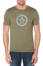 Men's Original Penguin Circle Logo T-shirt - Green