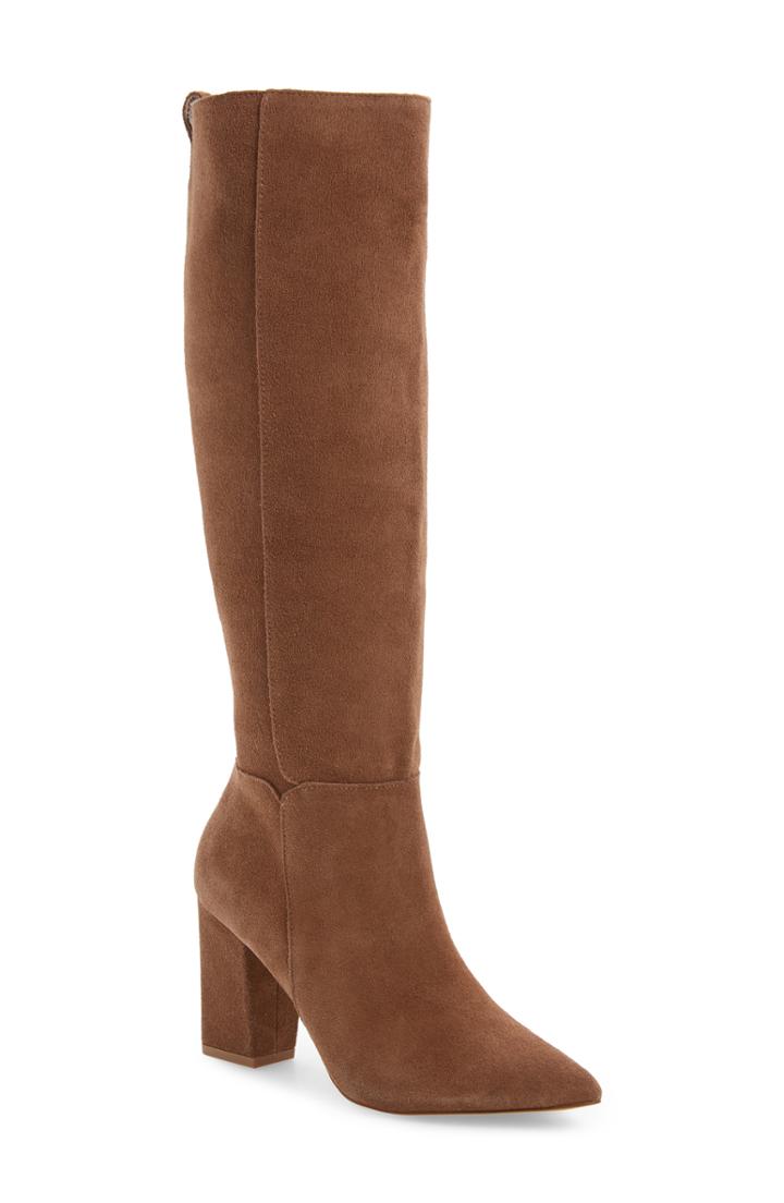 Women's Steve Madden Raddle Knee High Boot M - Brown