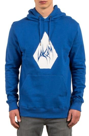 Men's Volcom Stone Supply Graphic Hoodie, Size - Blue