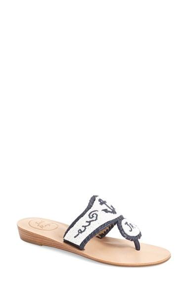 Women's Jack Rogers 'oceania' Sandal M - White