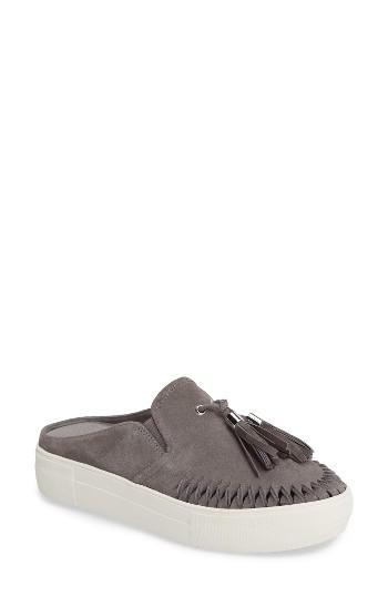 Women's Jslides Tassel Slip-on Sneaker M - Grey