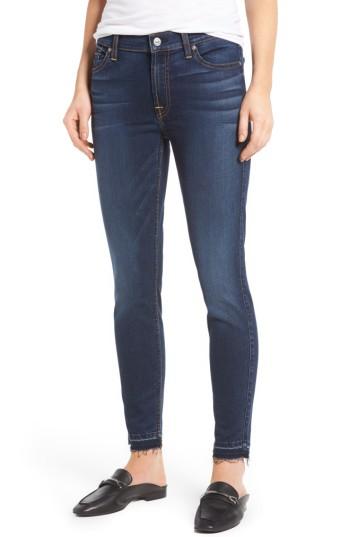 Women's 7 For All Mankind B(air) Released Hem Ankle Skinny Jeans - Blue