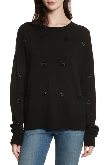 Women's Elizabeth And James Fionn Beaded Fringe Sweater