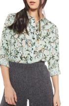 Petite Women's Topshop Cherry Blossom Shirt