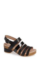 Women's Dansko Meribeth Sandal .5-6us / 36eu M - Black