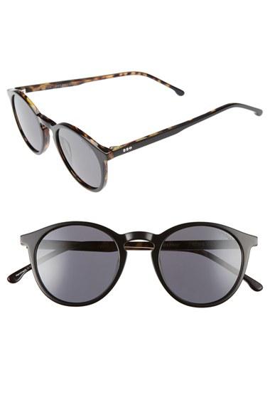 Women's Komono Aston 48mm Round Sunglasses -