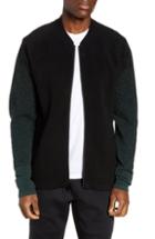 Men's Zella Sweater Fleece Bomber Jacket