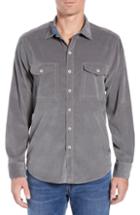 Men's Tommy Bahama Sun Coast Corduroy Shirt - Black