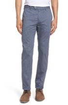 Men's Ted Baker London Exmoor Slim Fit Print Chino Trousers - Blue/green
