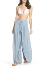 Women's Chelsea28 Gauze Cover-up Pants - Blue