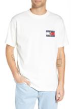 Men's Tommy Jeans Crest Flag Logo T-shirt - Ivory