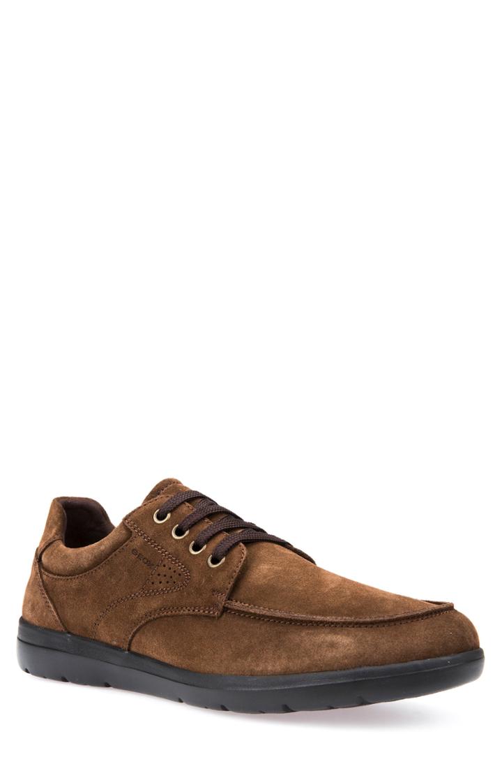 Men's Geox Leitan 4 Moc Toe Derby Us / 41eu - Brown