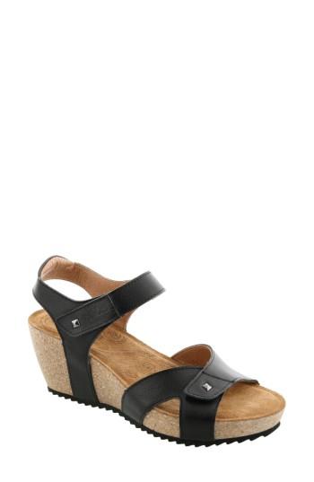 Women's Taos Sally Wedge Sandal Eu - Black