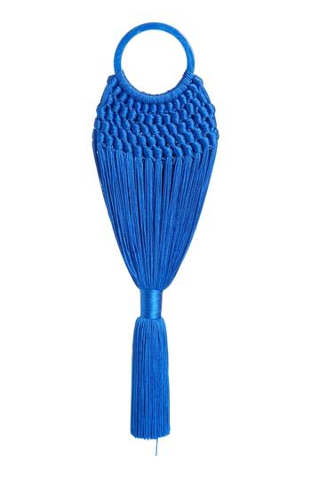 Cult Gaia Mini Tassel Bag - Blue