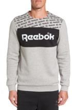 Men's Reebok Graphic Crewneck Sweatshirt - Grey