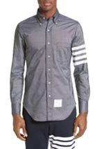 Men's Thom Browne Trim Fit Classic 4-bar Oxford Shirt
