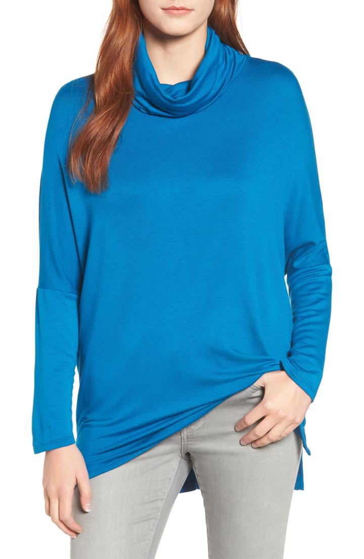 Women's Caslon High/low Tunic - Blue