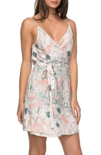 Women's Roxy Drifting Current Wrap Dress - Pink