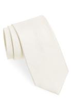 Men's The Tie Bar Mini Dots Silk Tie, Size X-long X-long - Ivory