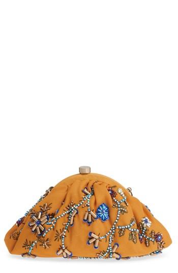 Steve Madden Beaded Frame Pouch - Metallic