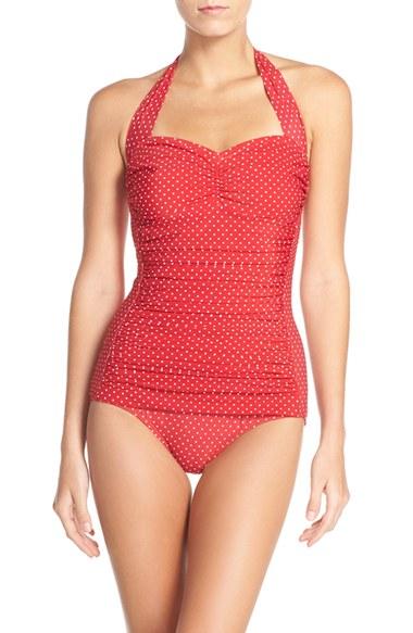 Women's Miraclesuit 'pin Point Spellbound' Underwire One-piece Swimsuit