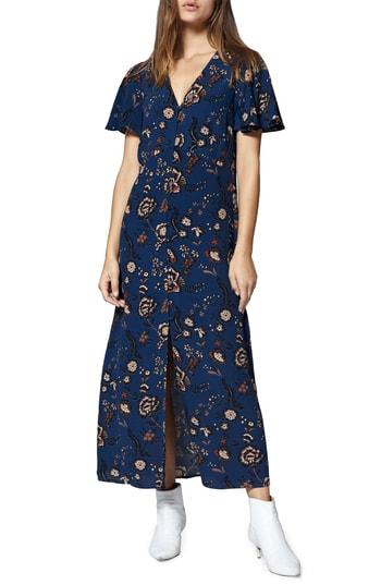 Women's Sanctuary Faithful Floral Maxi Dress - Blue