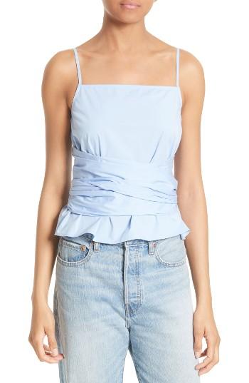 Women's Elizabeth And James Montgomery Tie Waist Camisole - Blue