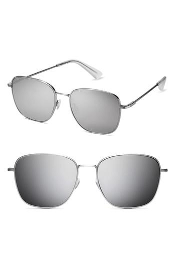 Men's Mvmt Outlaw 57mm Sunglasses - Silver Mirror