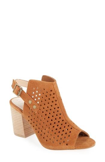 Women's Sole Society Rena Slingback Bootie .5 M - Brown