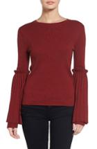 Women's Chelsea28 Bell Sleeve Sweater, Size - Red