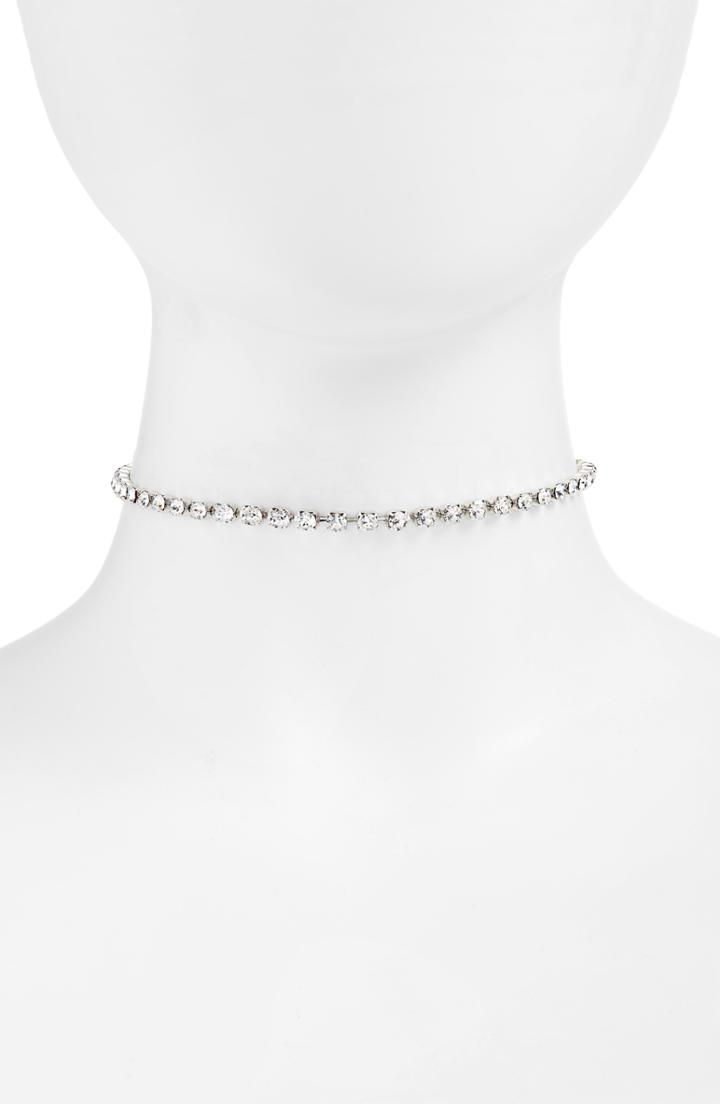 Women's Justine Clenquet Cooper Crystal Choker