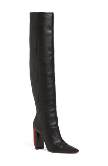Women's Vetements Reflector Heel Knee High Boot