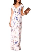 Women's Tiffany Rose Alana Maternity/nursing Maxi Dress - White