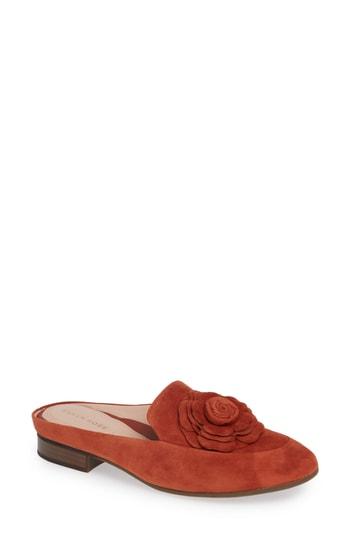 Women's Taryn Rose Blythe Rose Detail Mule M - Brown